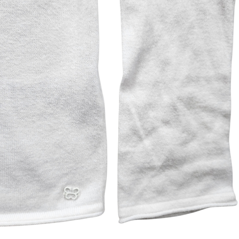 Aritzia Sunday Best Cashmere Blend Long Sleeve Top – White – Size XS - Picture 4 of 6